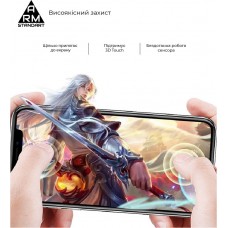 Защитное стекло Armorstandart Full Glue Curved для Xiaomi Mi 11 Mi 11 Pro Black (ARM58465)