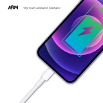 Кабель ArmorStandart AMQGJ2 Type-C-Lightning 3A 1m White (ARM58524)