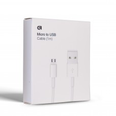 Кабель ArmorStandart AMD518 USB-MicroUSB 1m White (ARM58525)
