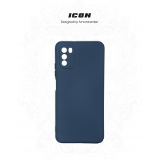 Чехол накладка ArmorStandart TPU ICON для Xiaomi Poco M3 Camera cover Dark Blue (ARM58549) Чехол накладка ArmorStandart TPU ICON для Xiaomi Poco M3 Camera cover Dark Blue (ARM58549)