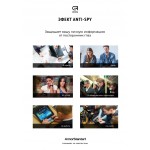 Защитное стекло Armorstandart Full Glue Anti Spy для Samsung A02s (A025) Black (ARM58647)