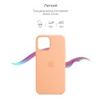 Чехол накладка TPU Armorstandart Solid Series для Apple iPhone 12 mini Cantaloupe (ARM59029)