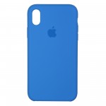 Чехол накладка TPU Armorstandart Silicone Case для Apple iPhone XS X Capri Blue (ARM59063) Чехол накладка TPU Armorstandart Silicone Case для Apple iPhone XS X Capri Blue (ARM59063)