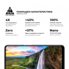 Защитное стекло Armorstandart Pro для Oppo A54 Black (ARM59071)