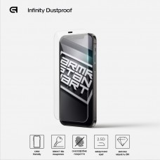 Защитное стекло Armorstandart Infinity Dustproof для Apple iPhone 12 Pro Max (ARM59209) Transparent