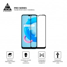 Защитное стекло Armorstandart Pro для Realme C11 2021 Black (ARM59274)
