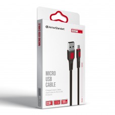 Кабель ArmorStandart AR15 USB-MicroUSB 2.4A 1m Black (ARM59535)
