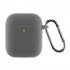 Чехол ArmorStandart TPU Ultrathin With Hook для кейса наушников Apple AirPods 2 Advanced/Ash (ARM59677)
