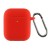 Чехол ArmorStandart TPU Ultrathin With Hook для кейса наушников Apple AirPods 2 Red (ARM59691)
