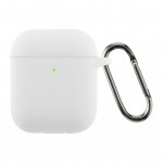 Чехол ArmorStandart TPU Ultrathin With Hook для кейса наушников Apple AirPods 2 White (ARM59695)