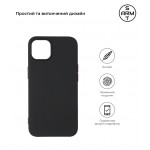 Чехол накладка TPU Armorstandart Matte Slim Fit для Apple iPhone 13 Black (ARM59929)