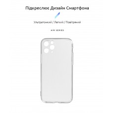 Чехол накладка TPU Armorstandart Air Series для Apple iPhone 11 Pro Camera cover Transparent (ARM60053)
