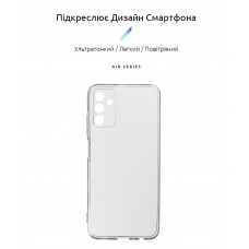 Чехол накладка TPU Armorstandart Air Series для Samsung M52 (M526) Camera Cover Transparent (ARM60097)