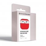 Чехол ArmorStandart TPU Ultrathin для кейса наушников Apple AirPods 3 Red (ARM60293)