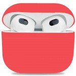 Чехол ArmorStandart TPU Ultrathin для кейса наушников Apple AirPods 3 Crimson (ARM60294)