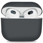 Чехол ArmorStandart TPU Ultrathin для кейса наушников Apple AirPods 3 Lavander Grey (ARM60298)