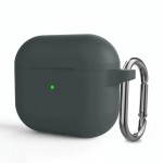 Чехол ArmorStandart TPU Hang для кейса наушников Apple AirPods 3 Advanced ash (ARM60306)