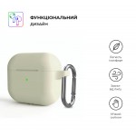 Чехол Armorstandart TPU Hang для кейса наушников Apple AirPods 3 Antique white (ARM60307)