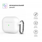 Чехол Armorstandart TPU Hang для кейса наушников Apple AirPods 3 White (ARM60324)