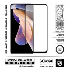 Защитное стекло Full Glue Armorstandart Icon для Xiaomi Redmi Note 11 Pro Black (ARM60461)