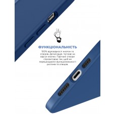 Чехол накладка TPU Armorstandart ICON2 для Apple iPhone 13 Blue Jay (ARM60476)