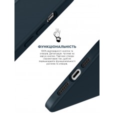 Чехол накладка TPU Armorstandart ICON2 для Apple iPhone 13 Abyss Blue (ARM60477)