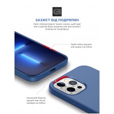 Чехол накладка TPU Armorstandart ICON2 для Apple iPhone 13 Pro Blue Jay (ARM60486)