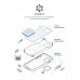 Чехол накладка TPU Armorstandart ICON2 для Apple iPhone 13 Pro Blue Jay (ARM60486)