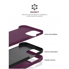 Чехол накладка TPU Armorstandart ICON2 для Apple iPhone 12 Pro Max Plum (ARM60575)