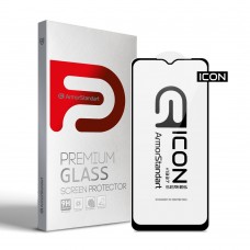 Защитное стекло Full Glue Armorstandart Icon для Samsung A03 Core (A032) Black (ARM60632)