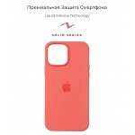 Чехол накладка TPU Armorstandart Solid Series для Apple iPhone 13 Pro Max Pink Pomelo (ARM60648)