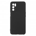 Чехол накладка TPU Armorstandart Matte Slim Fit для Oppo A16 / А54s Camera cover Black (ARM60716)