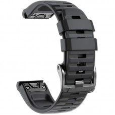 Ремешок ArmorStandart Silicone для Garmin 22mm Black (ARM60796) Ремешок ArmorStandart Silicone для Garmin 22mm Black (ARM60796)