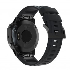 Ремешок ArmorStandart Silicone для Garmin 20mm Black (ARM60799) Ремешок ArmorStandart Silicone для Garmin 20mm Black (ARM60799)
