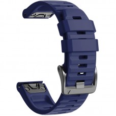 Ремешок TPU Armorstandart 26mm для Garmin Fenix 5x 6x Dark/Blue (ARM60804)