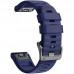 Ремешок TPU Armorstandart 26mm для Garmin Fenix 5x 6x Dark/Blue (ARM60804)