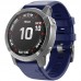 Ремешок TPU Armorstandart 26mm для Garmin Fenix 5x 6x Dark/Blue (ARM60804)