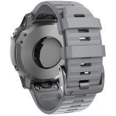 Ремешок TPU Armorstandart 26mm для Garmin Fenix 5x 6x Grey (ARM60805)