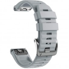 Ремешок TPU Armorstandart 26mm для Garmin Fenix 5x 6x Grey (ARM60805)