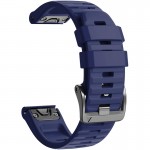 Ремешок ArmorStandart Silicone для Garmin 22mm Dark Blue (ARM60807)