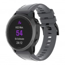Ремешок ArmorStandart Silicone для Garmin 20mm Grey (ARM60812) Ремешок ArmorStandart Silicone для Garmin 20mm Grey (ARM60812)