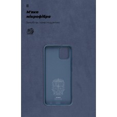 Чехол накладка TPU Armorstandart ICON для Samsung A03 4G Dark Blue (ARM60876)