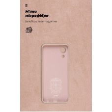 Чехол накладка TPU Armorstandart ICON для Samsung A03 Core (A032) Pink Sand (ARM60880)