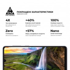 Защитное стекло ArmorStandart Pro для Samsung A33 5G (A336) Black (ARM60938)