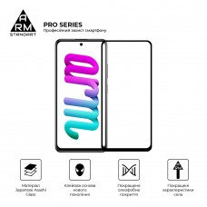 Защитное стекло Armorstandart Pro 3D для Xiaomi Poco M4 5G Black (ARM60943)