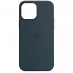 Чехол накладка TPU Armorstandart Silicone Case для Apple iPhone 13 Pro Abyss Blue (ARM60953)