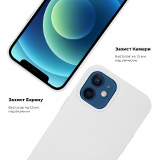 Чехол накладка TPU Armorstandart Silicone Case для Apple iPhone 13 Pro Max Abyss Blue (ARM60963)