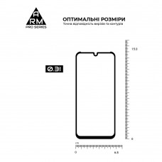 Защитное стекло ArmorStandart Pro для ZTE Blade A51 lite Black (ARM61016)