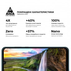 Защитное стекло ArmorStandart Pro для ZTE Blade A51 lite Black (ARM61016)