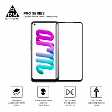 Защитное стекло ArmorStandart Pro для Oppo A55 4G Black (ARM61035)